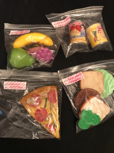 Vintage play food lot - play, lot-8